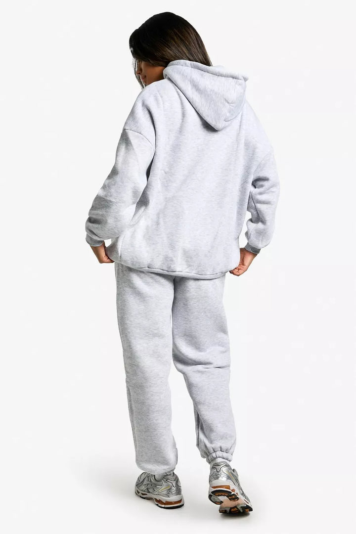 Sorvienne Relaxed Hoodie and Joggers Set in Grey