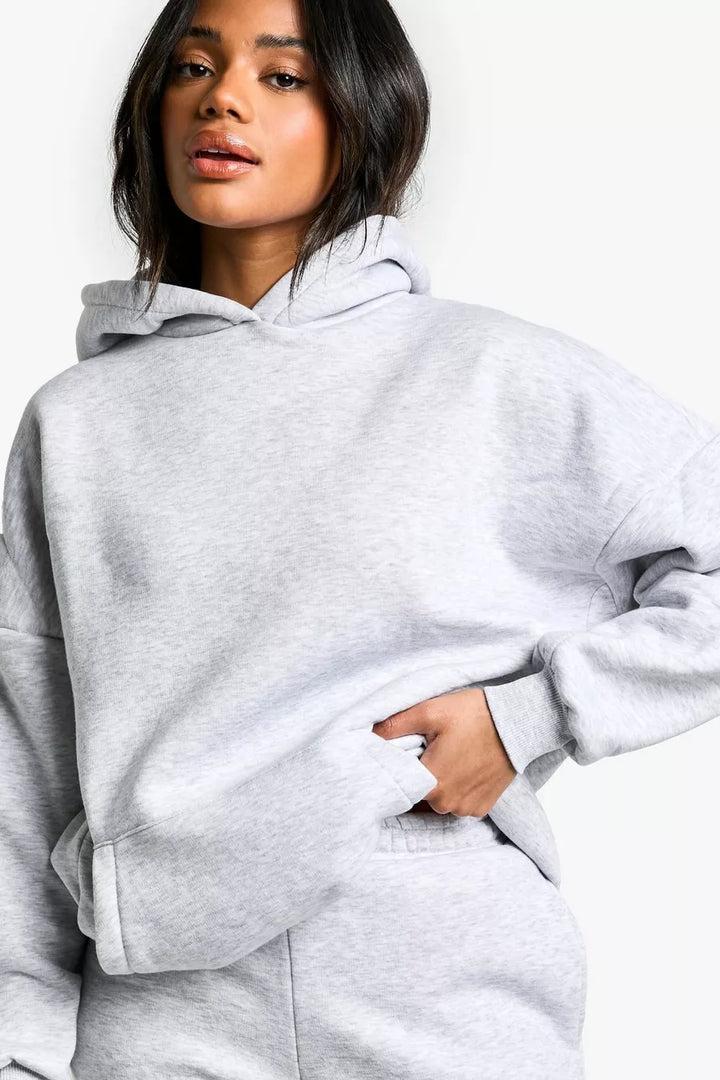 Sorvienne Relaxed Hoodie and Joggers Set in Grey