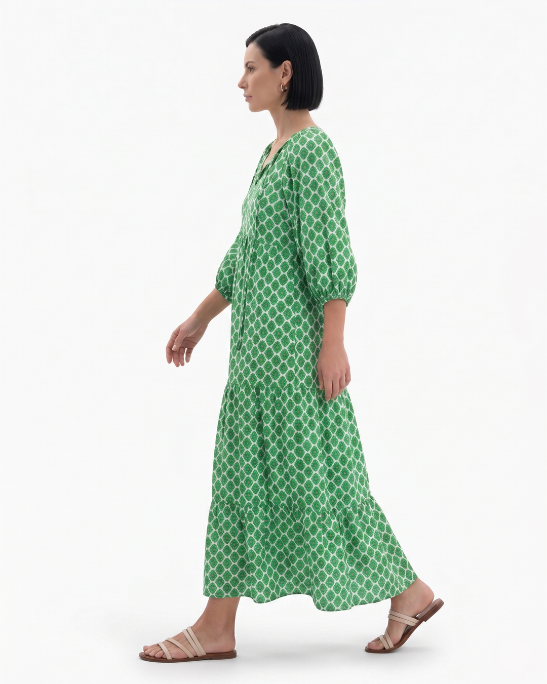 Sorvienne | Women’s Bohemian Tiered Maxi Dress