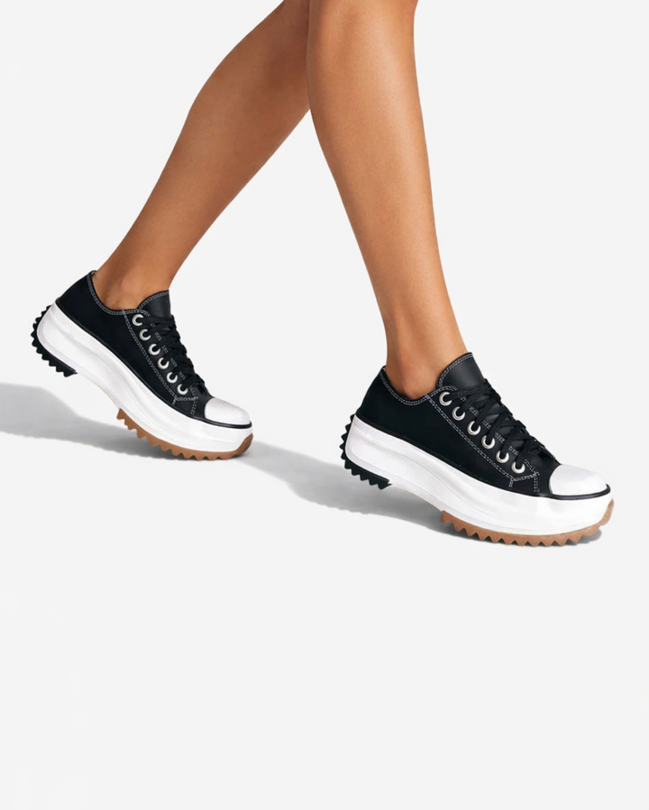 Sorvienne | Women’s Platform Canvas Trainers