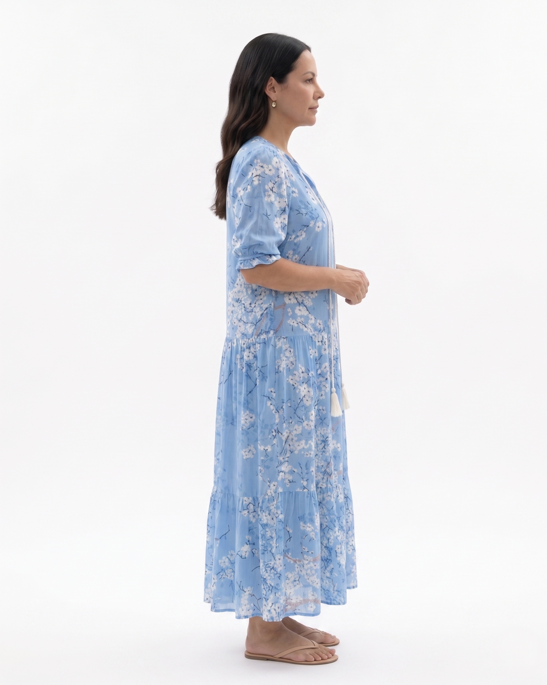 Sorvienne | Women’s Printed Bohemian Maxi Dress