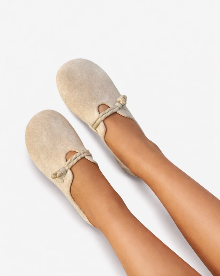 Sorvienne | Women’s Rope Detail Slip-On Shoes