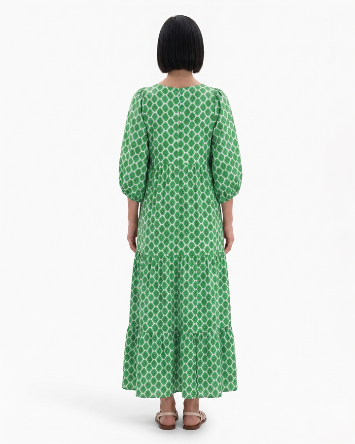 Sorvienne | Women’s Bohemian Tiered Maxi Dress