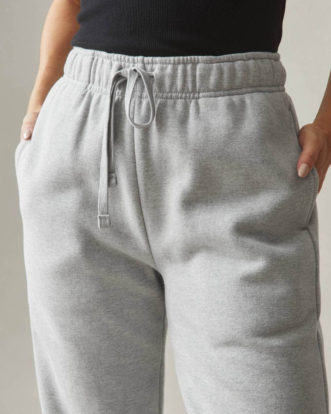 Sorvienne Relaxed Cotton Cuffed Joggers